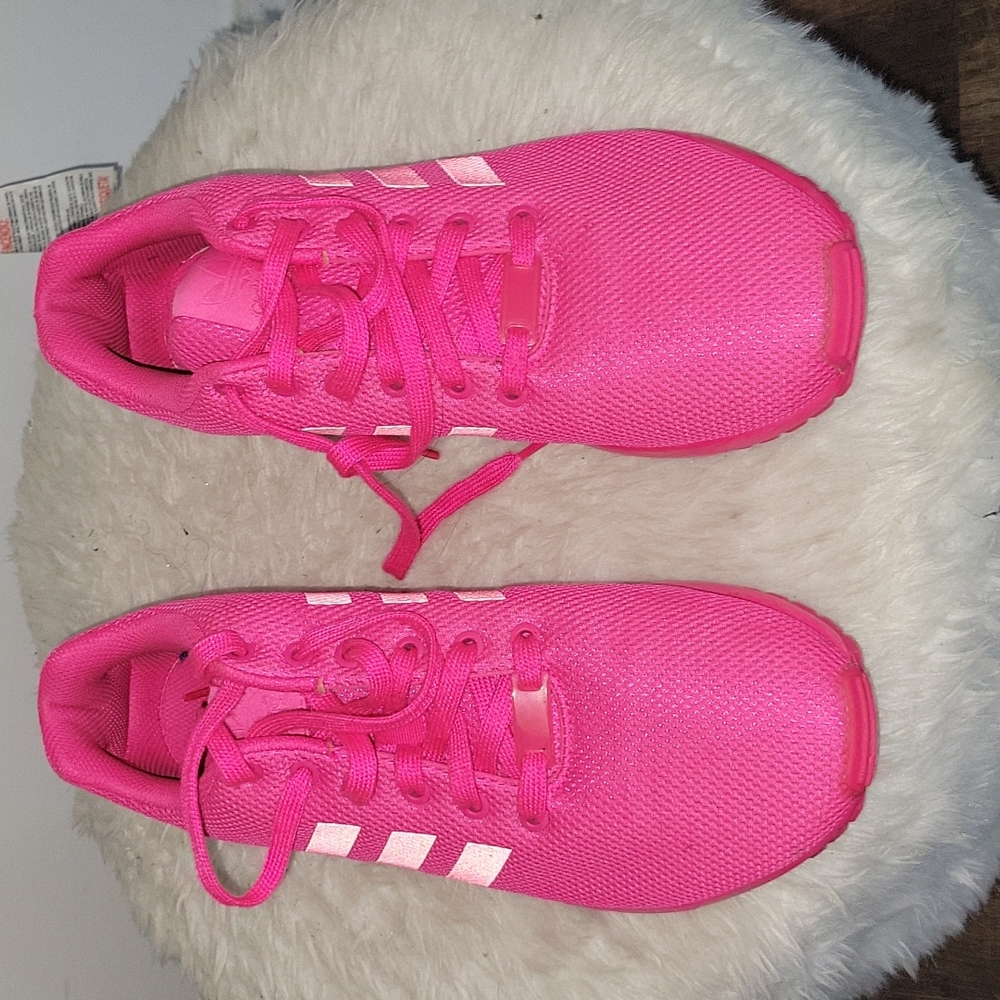 Adidas Originals ZX Flux Sneakers in Shock Pink